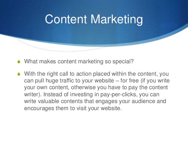 What makes content marketing so important